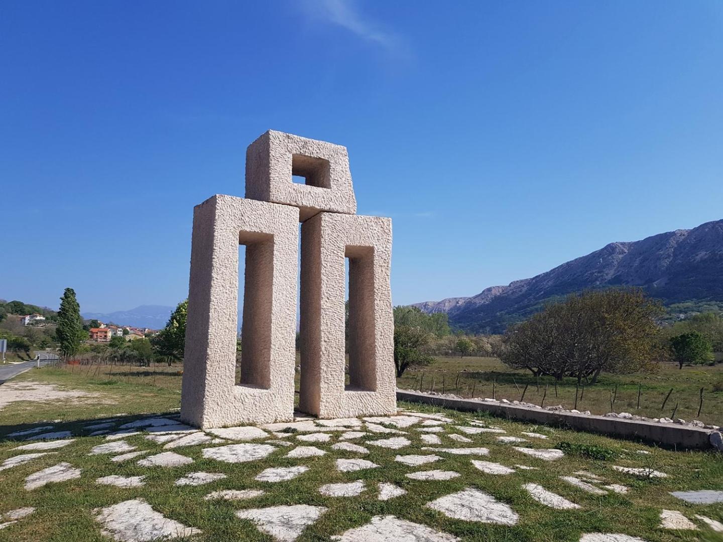Studio Vranic D Baška Esterno foto
