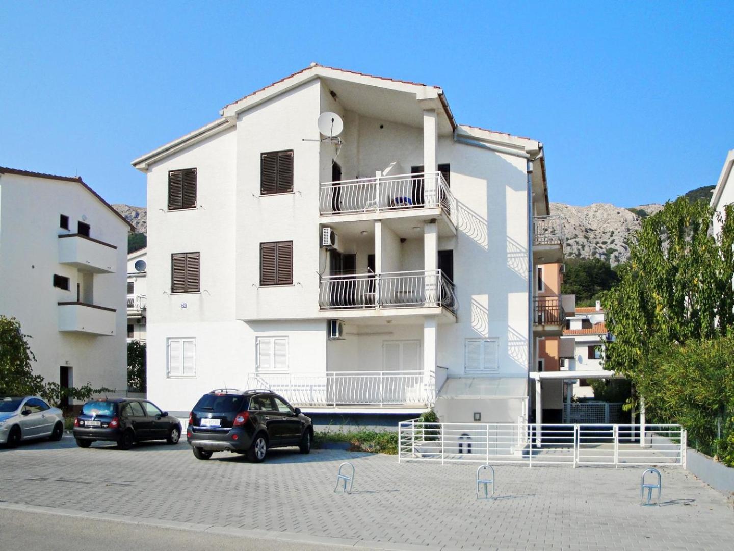 Studio Vranic D Baška Esterno foto